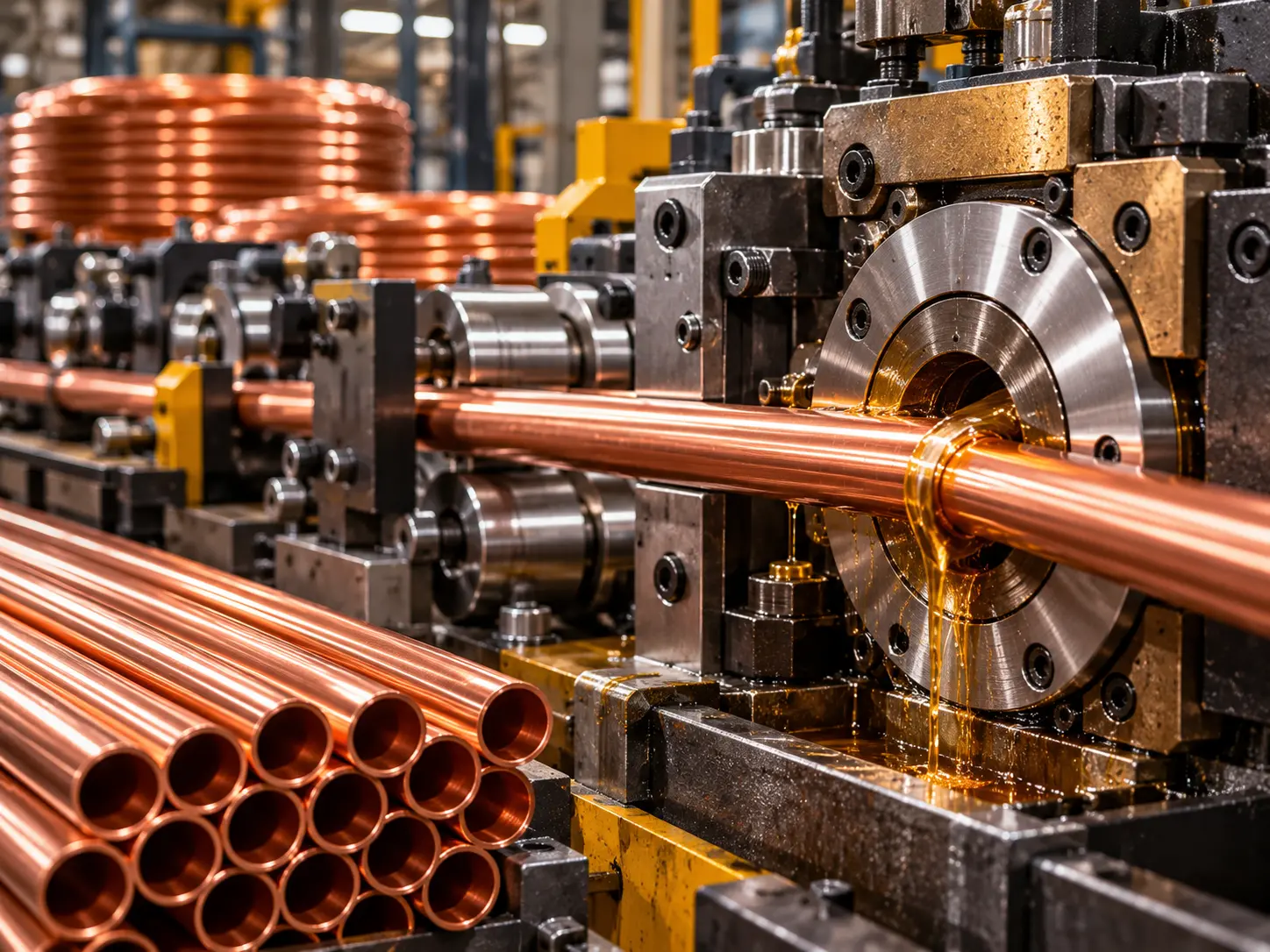 Prymol copper tube drawing lubricant film